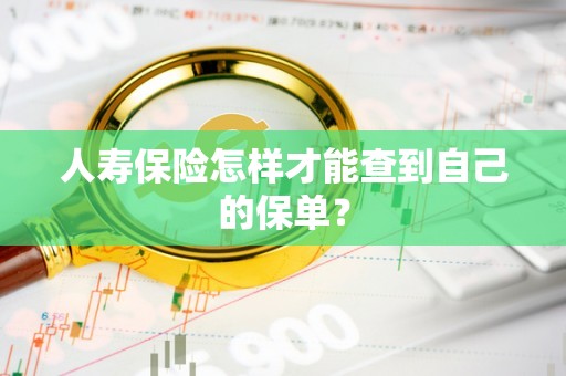 人寿保险怎样才能查到自己的保单？