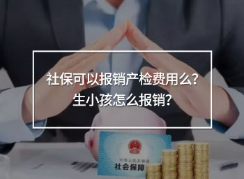 社保可以报销产检费用么